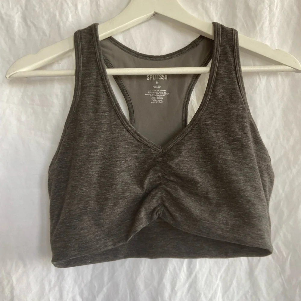 Anthropologie Splits59 Airweight Ruched Bra Size Medium